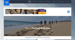 Desktop Screenshot of fishingmoz.com