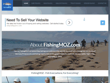 Tablet Screenshot of fishingmoz.com